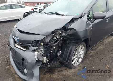 2012 Toyota Prius V Five from USA, damaged, VIN JTDZN3EU5C3100653